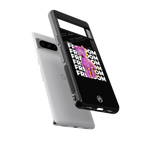 freefall back phone cover | glass case for google pixel 8 pro