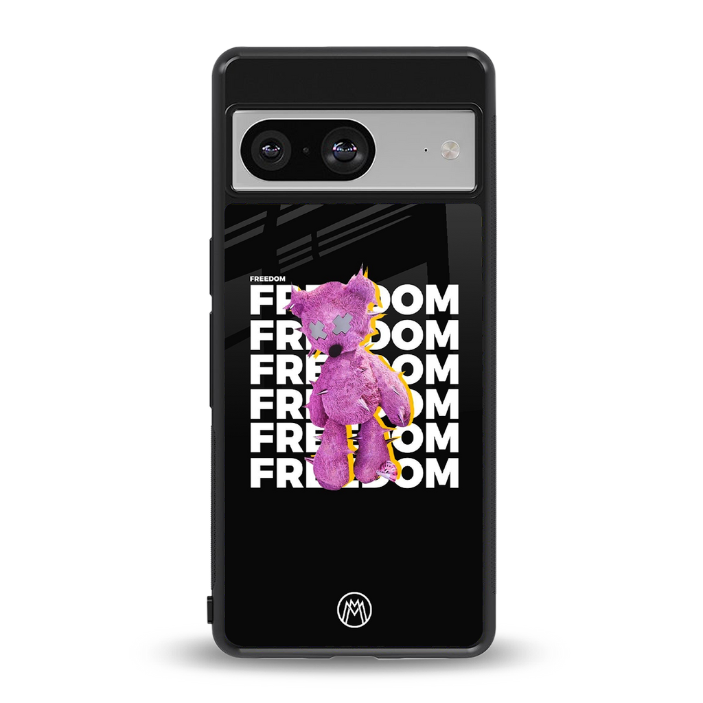 freefall back phone cover | glass case for Google Pixel 8