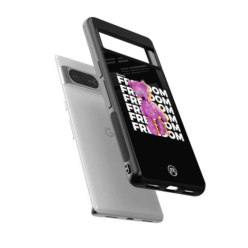 freefall back phone cover | glass case for Google Pixel 8