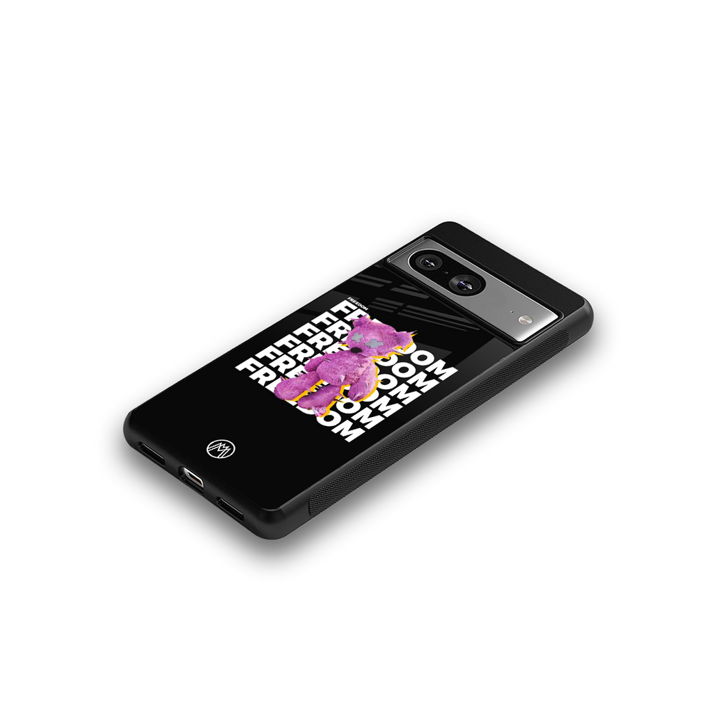 freefall back phone cover | glass case for Google Pixel 8