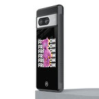 freefall back phone cover | glass case for Google Pixel 8