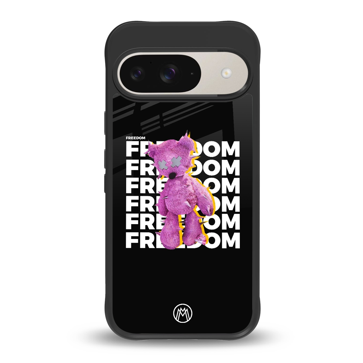freefall back phone cover | glass case for google pixel 9