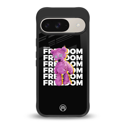 freefall back phone cover | glass case for google pixel 9