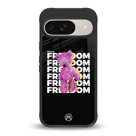freefall back phone cover | glass case for google pixel 9