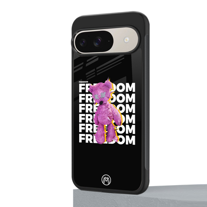 freefall back phone cover | glass case for google pixel 9