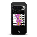 freefall back phone cover | glass case for google pixel 9 pro