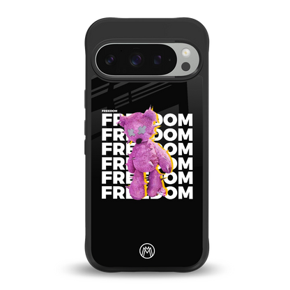 freefall back phone cover | glass case for google pixel 9 pro xl