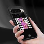 freefall back phone cover | glass case for google pixel 9 pro xl
