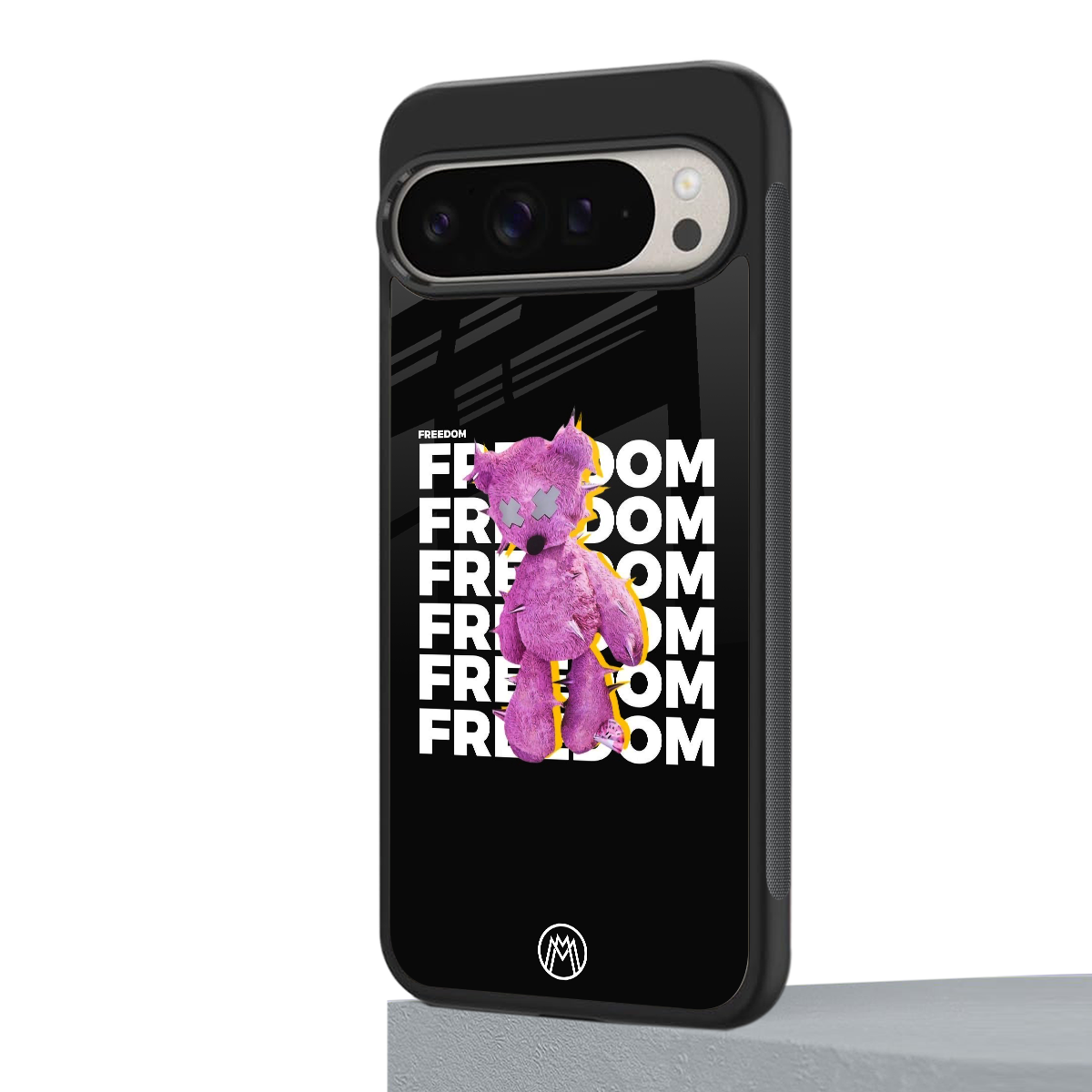 freefall back phone cover | glass case for google pixel 9 pro xl