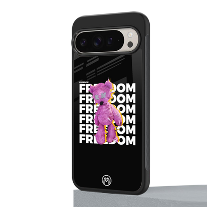 freefall back phone cover | glass case for google pixel 9 pro xl