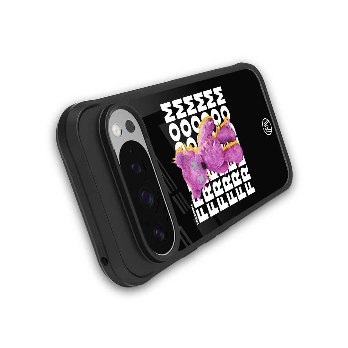 freefall back phone cover | glass case for google pixel 9 pro xl