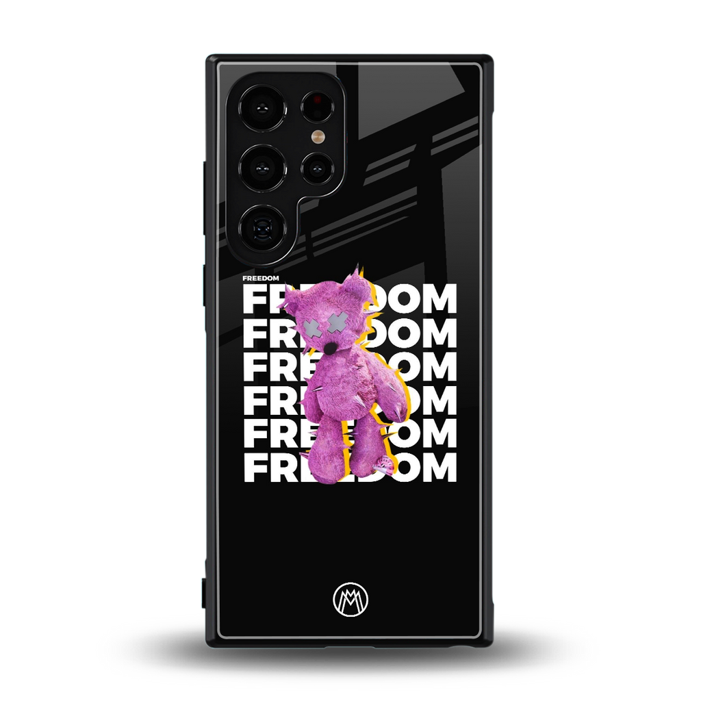 freefall back phone cover | glass case for samsung galaxy s23 ultra