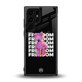 freefall back phone cover | glass case for samsung galaxy s23 ultra