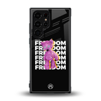 freefall back phone cover | glass case for samsung galaxy s23 ultra