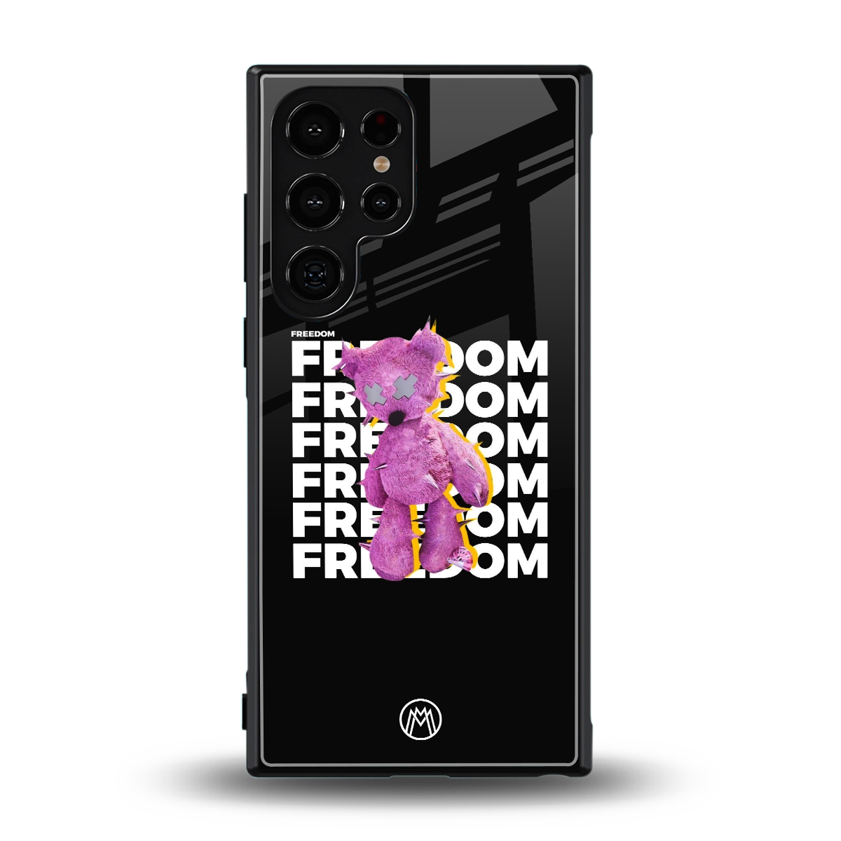 freefall back phone cover | glass case for samsung galaxy s23 ultra