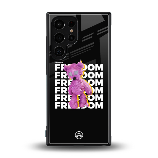 freefall back phone cover | glass case for samsung galaxy s23 ultra