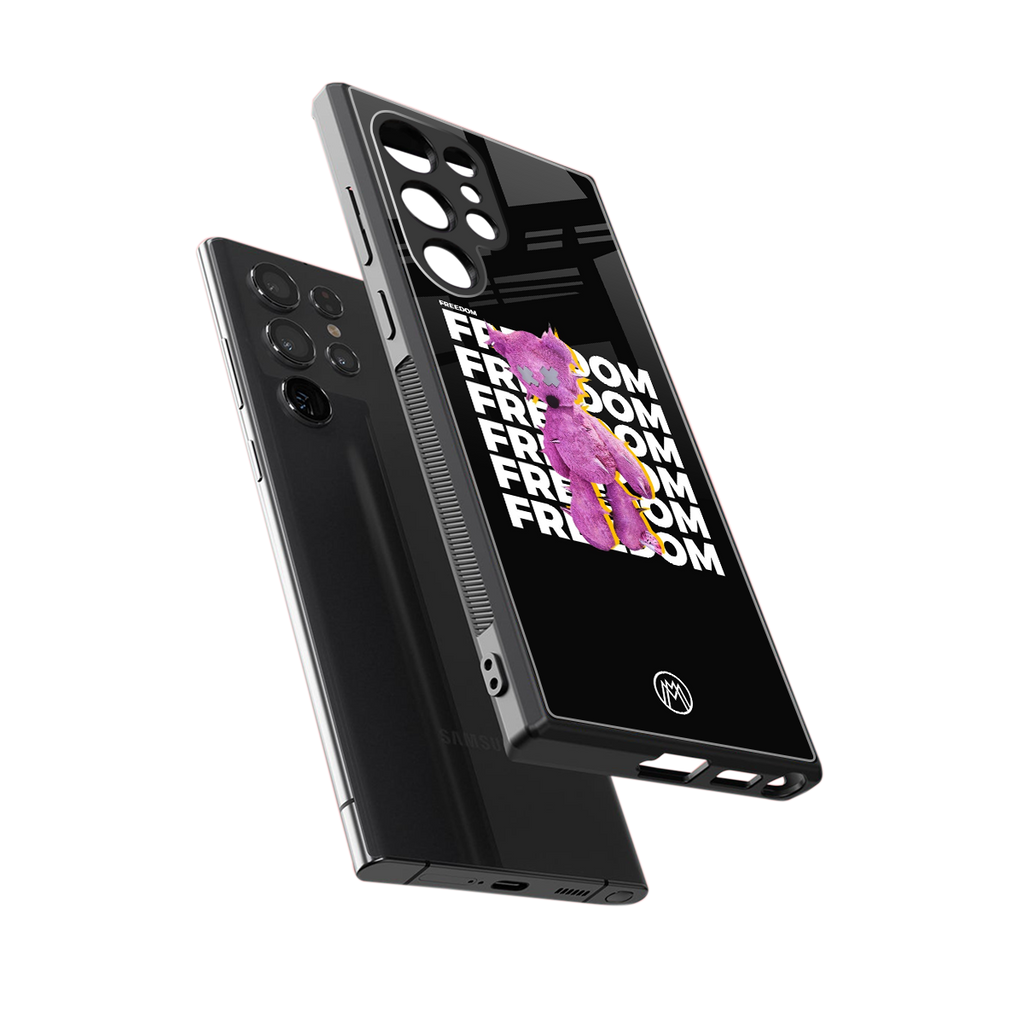 freefall back phone cover | glass case for samsung galaxy s23 ultra