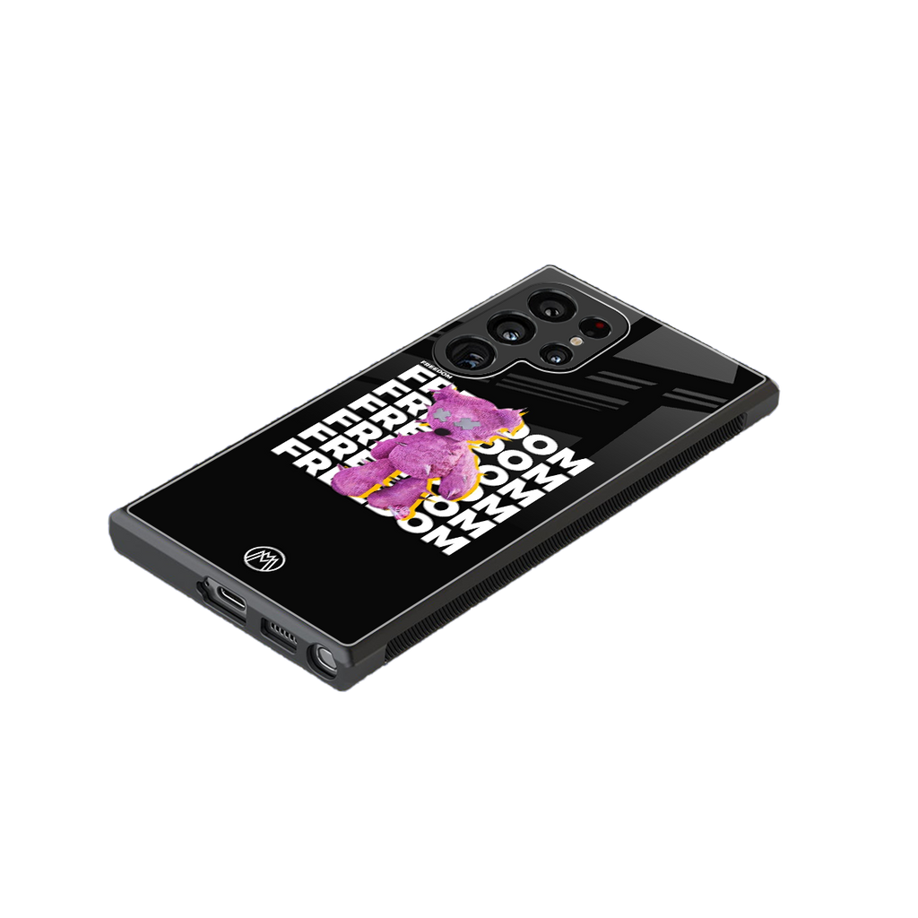 freefall back phone cover | glass case for samsung galaxy s23 ultra