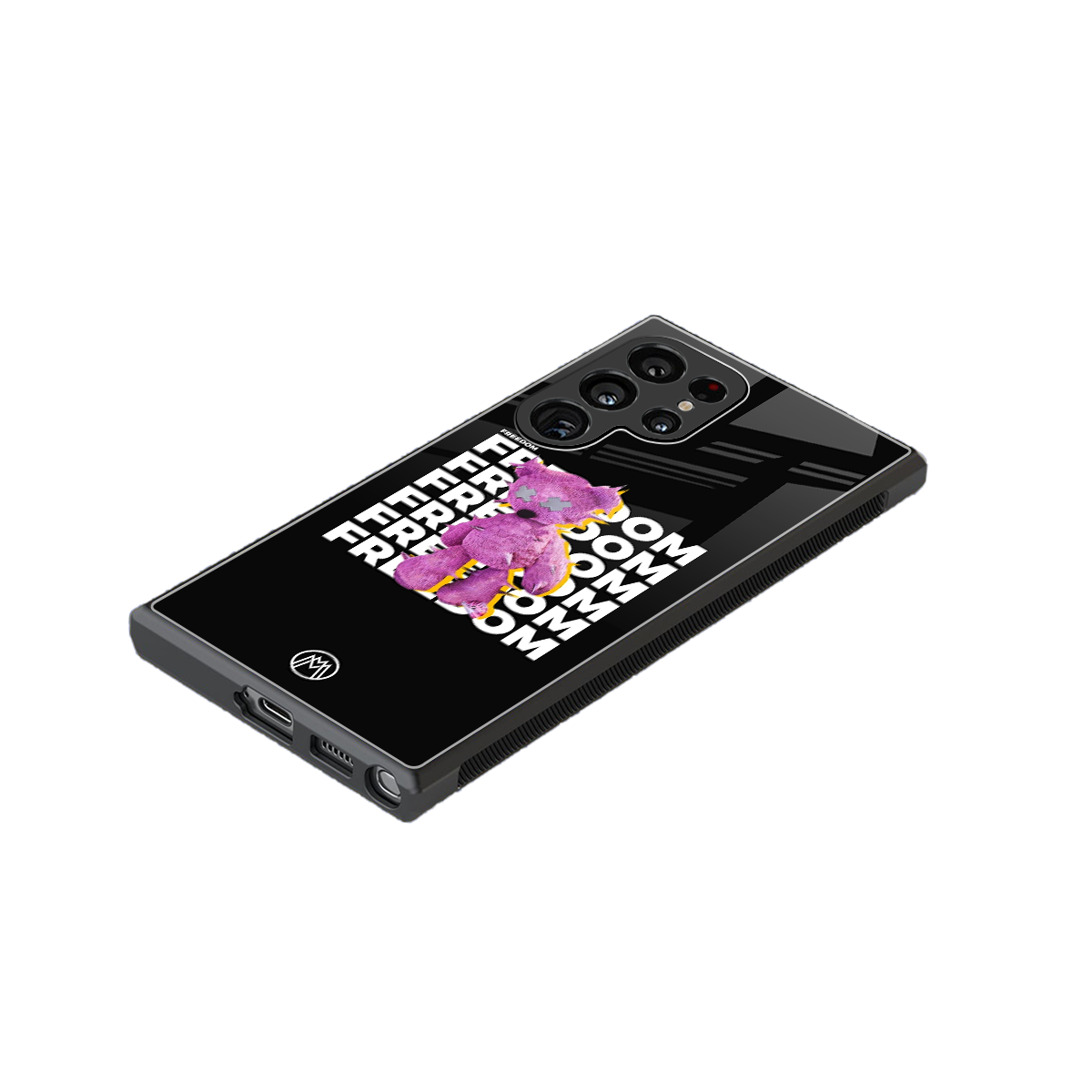 freefall back phone cover | glass case for samsung galaxy s23 ultra