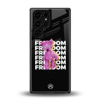 freefall back phone cover | glass case for samsung galaxy s25 ultra