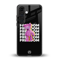freefall back phone cover | glass case for samsung galaxy s23 plus