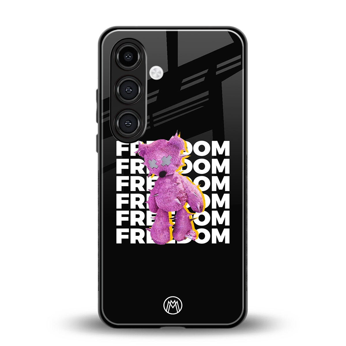 freefall back phone cover | glass case for samsung galaxy s23 plus