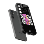 freefall back phone cover | glass case for samsung galaxy s24 fe