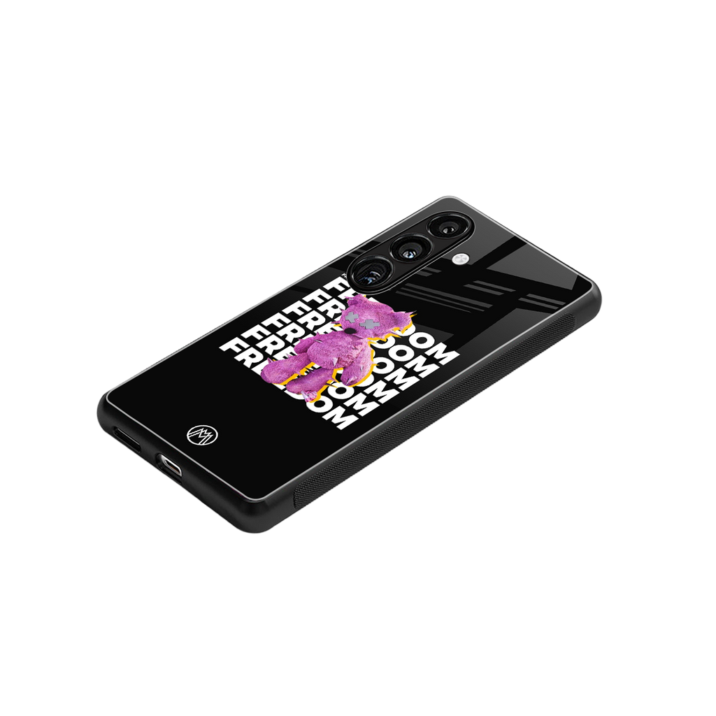 freefall back phone cover | glass case for samsung galaxy s25 plus