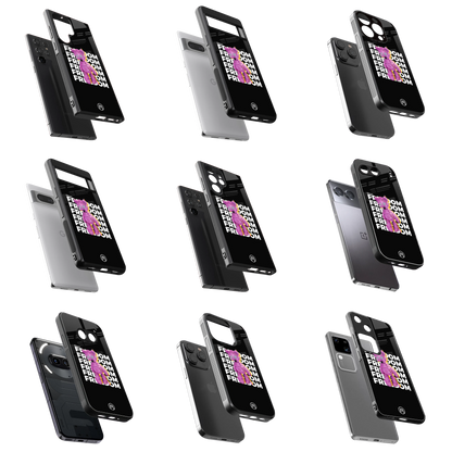 Durable Glass Back Mobile Case for iPhone, Samsung, OnePlus, Google Pixel, Redmi, Vivo, Oppo