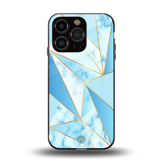 french marble back phone cover | glass case for iphone 13 pro