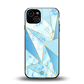 french marble back phone cover | glass case for iphone 13
