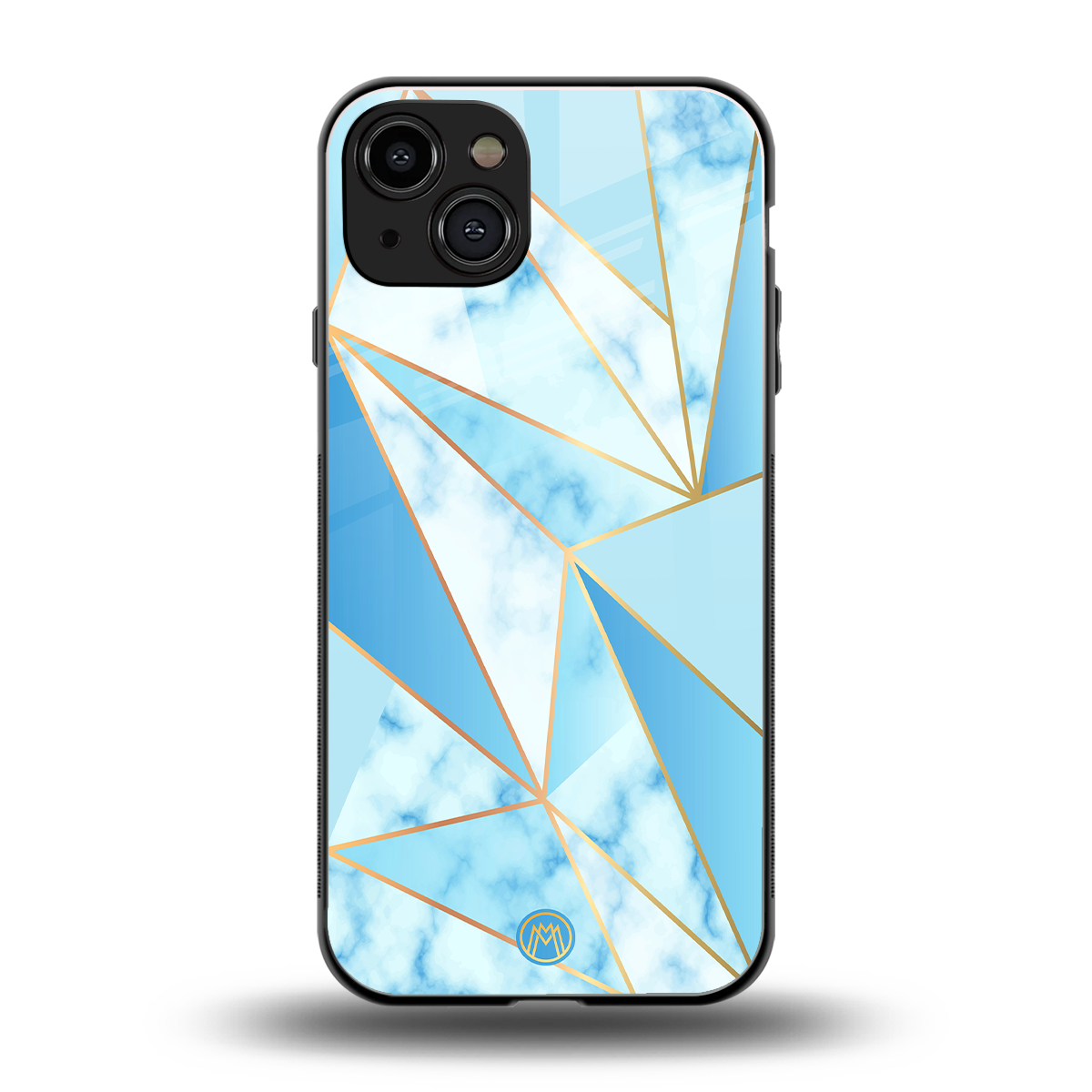 french marble back phone cover | glass case for iphone 15