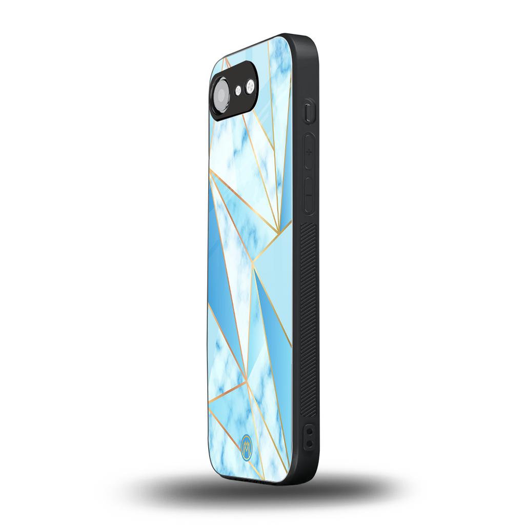 french marble back phone cover | glass case for iphone 16e