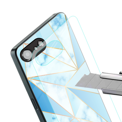 french marble back phone cover | glass case for iphone 16e