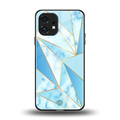 french marble back phone cover | glass case for nothing phone 1