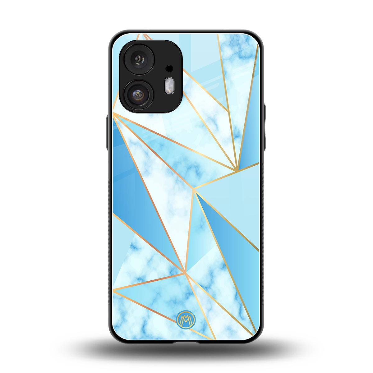 french marble back phone cover | glass case for nothing phone 2