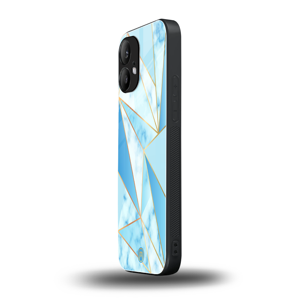 french marble back phone cover | glass case for nothing phone 2