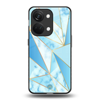 french marble back phone cover | glass case for oneplus nord 3