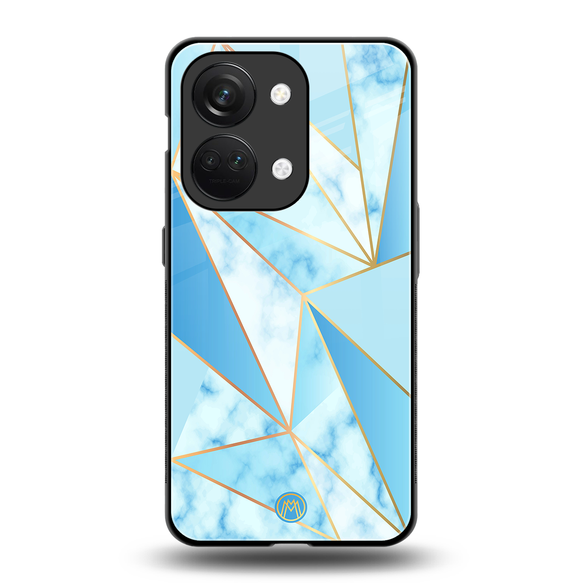 french marble back phone cover | glass case for oneplus nord 3