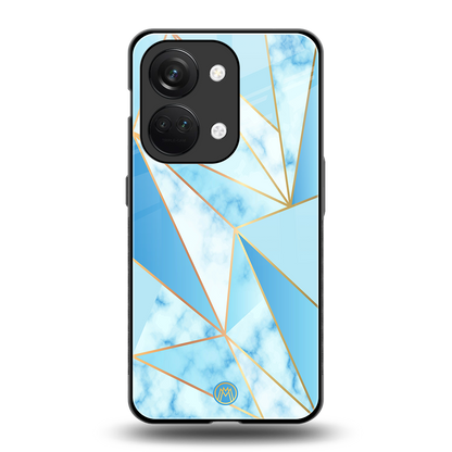 french marble back phone cover | glass case for oneplus nord 3