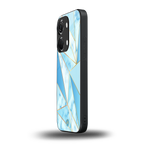 french marble back phone cover | glass case for oneplus nord 3