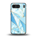 french marble back phone cover | glass case for oneplus nord 4