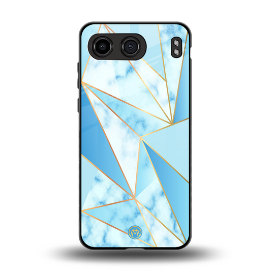 french marble back phone cover | glass case for oneplus nord 4