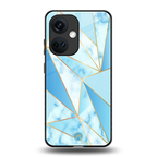 french marble back phone cover | glass case for oneplus nord ce 3