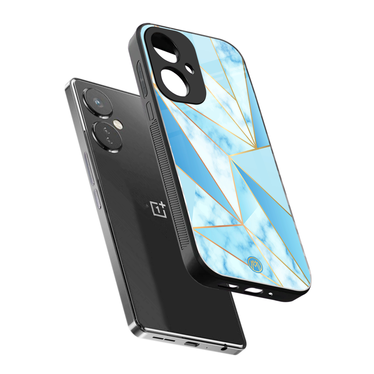 french marble back phone cover | glass case for oneplus nord ce 3