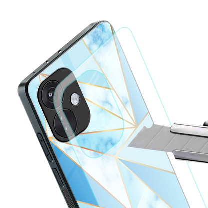 french marble back phone cover | glass case for oneplus nord ce 3