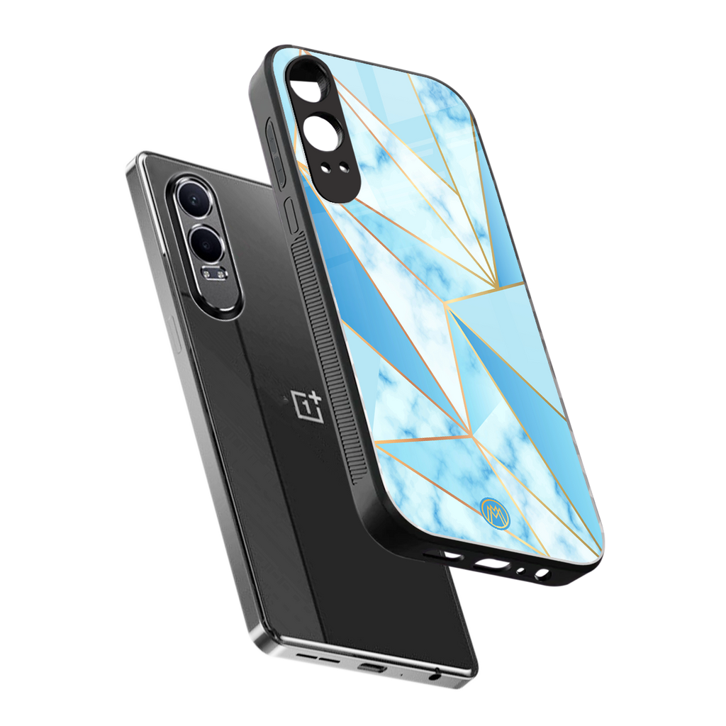 french marble back phone cover | glass case for oneplus nord ce 4 lite