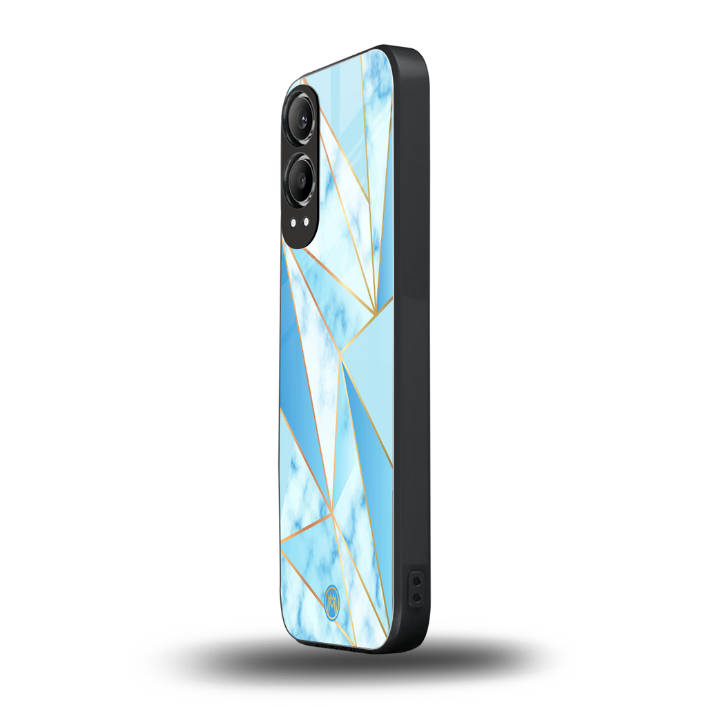 french marble back phone cover | glass case for oneplus nord ce 4 lite