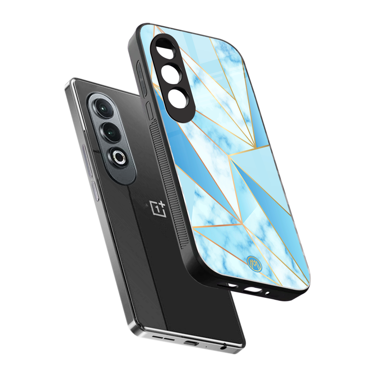 french marble back phone cover | glass case for oneplus nord ce 4