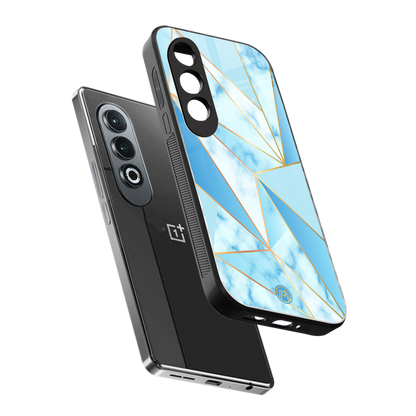 french marble back phone cover | glass case for oneplus nord ce 4